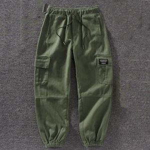Green Demin cargo pants